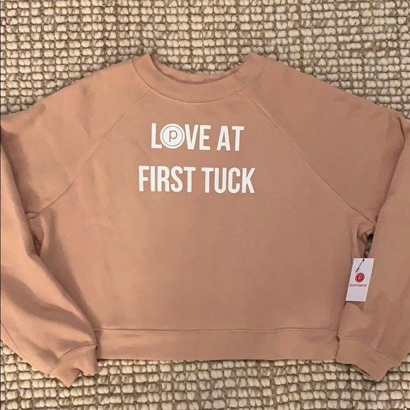 Pure Barre Tops - Pure Barre “Love At First Tuck” Crew Sweatshirt